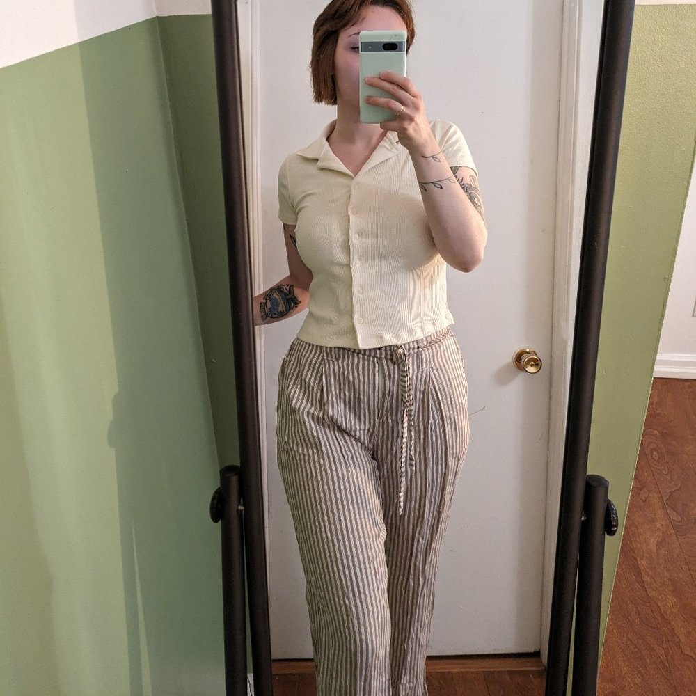 Cute Striped Lounge Pants